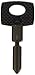 KEY BLANK FOR MERCEDES-BENZ R107, R170, R129, W124, W126, W140, S48HF-P, HU39-P, MB48