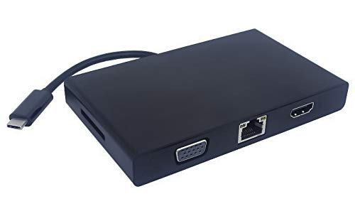 PremiumCord USB3.1 to RJ45 Converter, HDMI, VGA, USB3.0, SD, Audio, PD