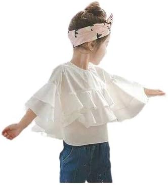Amazon シャツ キッズ 子ども服 女の子 ブラウス フォーマルフリル 長袖シャツ 無地 ホワイト Tシャツ フォーマル 韓国子供服 並行輸入品 シャツ ブラウス 通販 Amazon シャツ キッズ 子ども服 女の子 ブラウス フォーマルフリル 長袖シャツ 無地 ホワイト Tシャツ フォーマル 韓国子供服 並行輸入品 シャツ ブラウス 通販