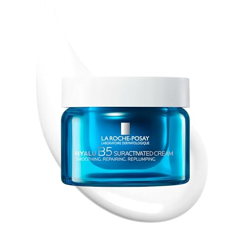 Hyalu B5, Crema Antiedad Reafirmante, Acción Alisadora y Rellenadora, Reduce Arrugas y Líneas de Expresión, 3 Tipos de Ácido Hialurónico, Vitamina B5 y Ectoína, 50 ml.
