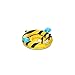 BigMouth Inc Lil Float Bumble Bee Baby, Baby Pool Float, Dual-Chamber Safety Design, Durable Vinyl, Holds 45 Pounds