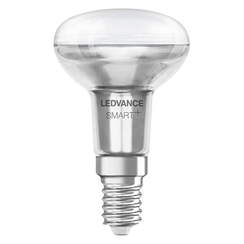 LEDVANCE Smarte LED R50 Spotlampe mit Wifi Technologie, Sockel E14, Lichtfarbe aenderbar (2700-6500K), Ersatz fuer herkoemmliche 40W-Reflektor-Gluehbirnen, steuerbar mit Alexa, Google & App