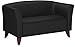 Flash Furniture HERCULES Imperial Series Black LeatherSoft Loveseat