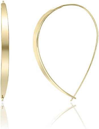 Polished Bar Threader Earring (Gold)