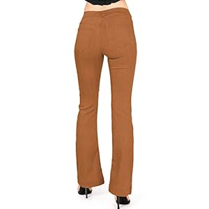 Cello Jeans Women's Juniors Classic Mid Rise Bootcut Pants - Amazon Deals Web
