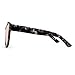 Mio Eyewear [Round - Polarized/Pink Mirrored] Sunglasses for Women (100% UV Protection) - Marble