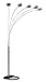ORE 6962SN 5-Headed Metal Dome Shade arc Tree Floor lamp, 84