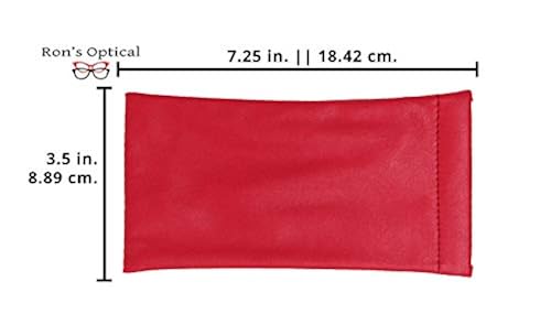 Slip In Eyeglass Case Soft Squeeze Top Pouch For Women Men Medium To Large Glasses In Dubai Uae Whizz Eyeglass Cases