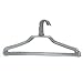 BriaUSA Heavy Duty 100 Pack Coat Hangers 18 inch Length 11.5 Gauge Thickness Galvanized Metal Wire Standard Clothes Hangers
