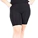 Undersummers Classic Shortlette, Thigh Anti Chafing Shorts Women, Slip Shorts for Women Under Dress, Undergarments for Dresses (Medium, Black)