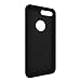 Seidio Surface Case with Kickstand for Apple iPhone 7 Plus and iPhone 8 Plus (Black/Black)