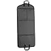 WallyBags Heavy Duty Travel Garment Bag with Pockets, Black, 52-inch