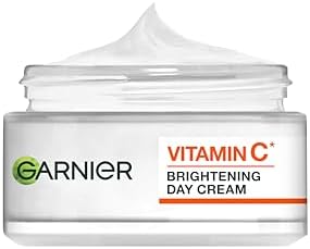 Garnier Vitamin C Brightening Day Cream 50ml, Face Moisturiser to Nourish Skin, Smooth Lines & Boost Glow, With Vitamin C and Super Citrus For Radiant, Healthy Skin