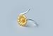 Helen de Lete Sunflower Vine Sterling Silver Open Ring