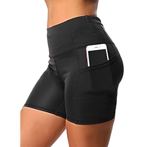 INSTINNCT dames dubbele zakken sportlegging 3/4 yogabroek sportbroek loopbroek training tights met mobiele telefoon zak