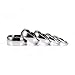 TIGRADE 2mm 4mm 6mm 8mm 10mm Titanium Ring Plain Dome High Polished Wedding Band Comfort Fit Size 3-15,4mm,Size 9.5