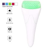 ESARORA Ice Roller for Face & Eye,Puffiness,Migraine,Pain Relief and Minor Injury,Skin Care Products (White)