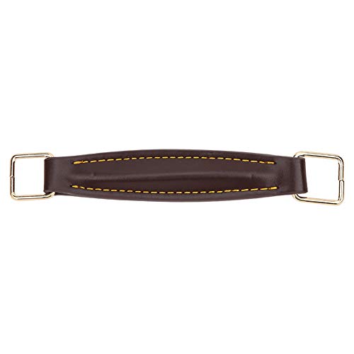 Vintage Guitar Handle, PU Leather Speaker Handle, Brown Guitar Amplifier Accessory, Durable and Stylish for Rock Musicians, Stage Performances, Home Recording, Music Producers, Guitar Enthusiasts