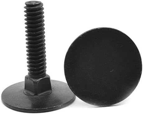 3/8"-16 x 2 1/4" (FT) Coarse Thread Grade 2 Elevator Bolt Low Carbon Steel Plain Finish Pk 25