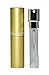 Scentfills Refillable Twist-Up Perfume Spray Atomizer (Gold)
