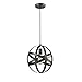 YOBO Lighting Industrial ORB Sphere Metal Globe Chandelier Pendant Light
