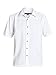 Quiksilver Men's Tahiti Palms 4 Button Up Floral Collared Shirt, White, Large L