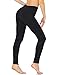 Rocorose Women's Yoga Pants High Waist 4 Way Stretch Tummy Control Moto Leggings