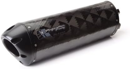 TWO BROTHERS RACING M-2 DL650 04-11 FULL SYS CF VALE 2-1 BLACK 93-3290