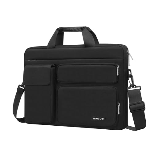 MOSISO Laptoptasche 17,3 Zoll, 17-17,3 Zoll Laptop Schultertasche Robust