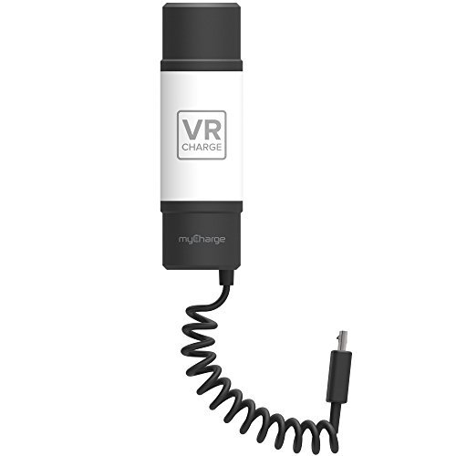 image for myCharge VRCharge Portable Charger for Samsung Gear VR - White/Black