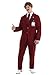 Deluxe Ron Burgundy Suit