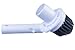 Milliard Pool Corner Brush Vacuum Head, Great and Safe for Cleaning Small Debris and Algae from Pool Corners and Stairs/Steps
