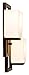 Possini Euro Design Lighting on The Square Modern Wall Light Sconce Bronze Hardwired 13 3/4