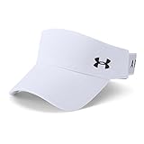 Under Armour Women's Renegade Visor, White (100)/Black, One Size