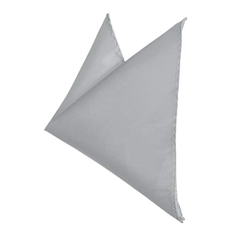 Silver Ascot Cravat Tie For Men Handkerchiefs Satin Solid Self Formal Cravat Scarf Hankies Evening Dan Smith Drc1E01H Silver