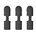 TXEsign 3 pcs Premium Silicone Pencil Cap Holder Saver for Apple Pencil (Gray)