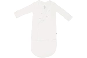 KYTE BABY Bundlers - Baby Sleeper Gowns Made of Soft Bamboo Rayon Material - 0-6 Months - Solid Colors