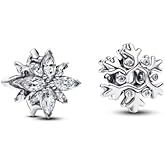 Vegaine Christmas Tree Snowman Reindeer Snowflake Charms for Bracelets Dangle Charm for Women 925 Sterling Silver