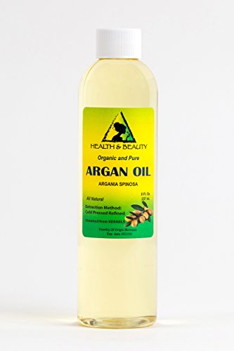 Argan Oil Refined Organic Moroccan Marrakesh Cold Pressed 100% Pure Hair Oil 8 oz
