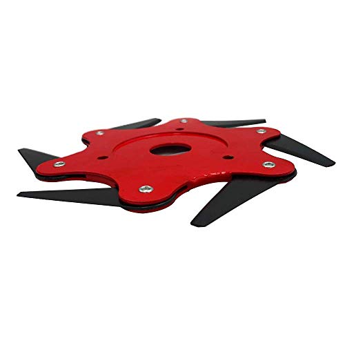 Seaskyer 3T 6T Trimmer Head Cutter Blade Lawn Mower Grass Weed Eater Brush Cutter Tool - Quick Change Grass Trimmer Replacement Head (6T) - Thumbnail 5