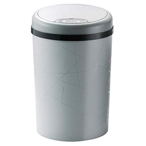 SODIAL 13L Automatische Sensor Muelleimer Smart Sensor Muell Eimer Induktions Abfall Eimer Pp Kunststoff Umweltfreundliche Mu