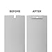 10 Vertical Blind Vane Repair Clips (10, White)