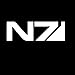 N7 Mass Effect WHITE Vinyl Car/Laptop/Window/Wall Decal
