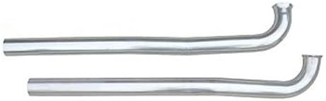 Pypes Exhaust DGA20S23 2-1/2" Diameter Stainless Steel Exhaust Manifold Downpipe with HO/RA 2/3-Bolt Flange for Pontiac V8-Pair