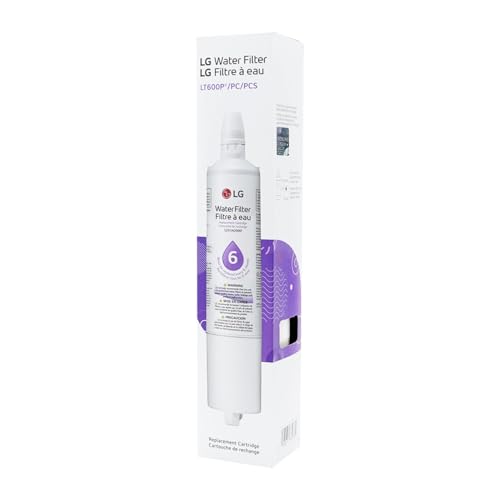 LG LT600P - 6 Month / 300 Gallon Capacity Replacement Refrigerator Water Filter (NSF42 and NSF53 5231JA2006A, 5231JA2006B, 5231JA2006F, or 5231JA2006F , White
