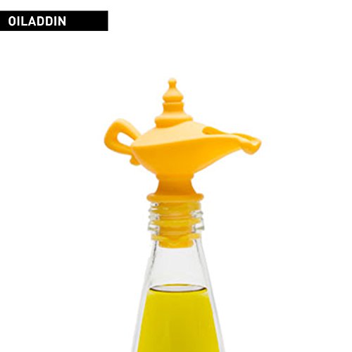 Oiladdin Oil Pourer & Stopper By Peleg Design
