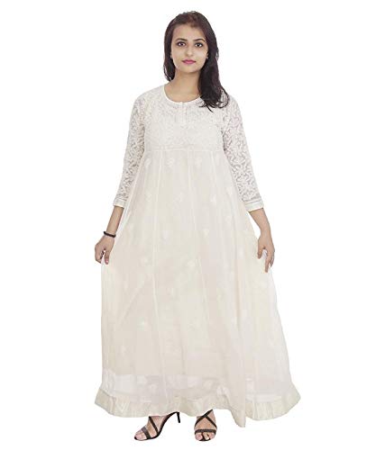 georgette anarkali kurtas