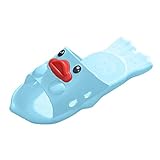 Tantisy ♣↭♣ Kids and Mom Duck Summer Slides Sandals Non-Slip Lightweight Boys Girls Beach Water Shoes Pool Bath Slippers