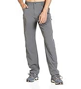 NORTHYARD Men's Outdoor Hiking Pants Quick Dry Cargo Pants Stretch Water Resistant Pants with Zip...