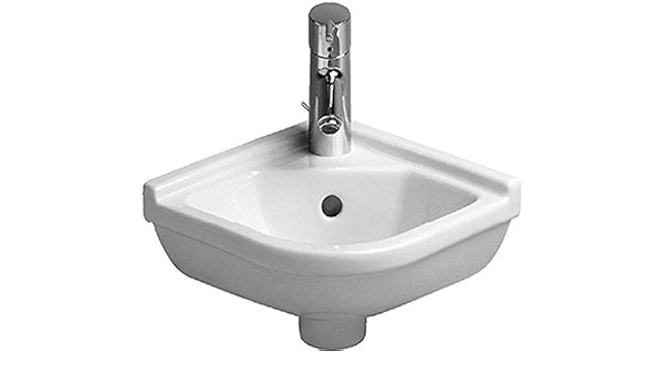 Duravit Starck 3 - Lavabo rinconera 44cm starck3 blanco ...